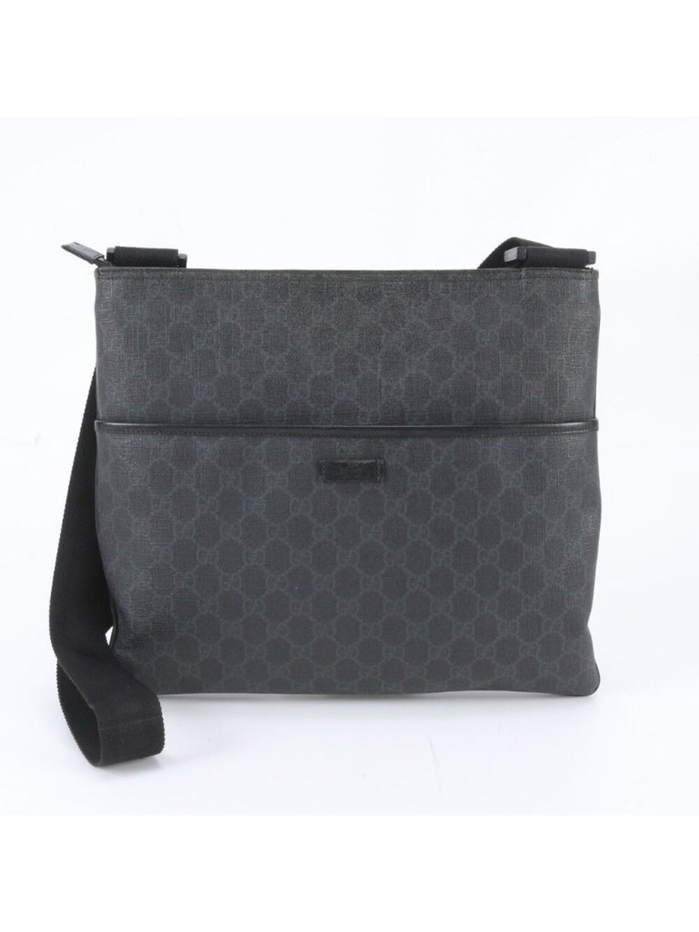 Gucci GG Supreme Leather Shoulder Bag Crossbody Messenger Business